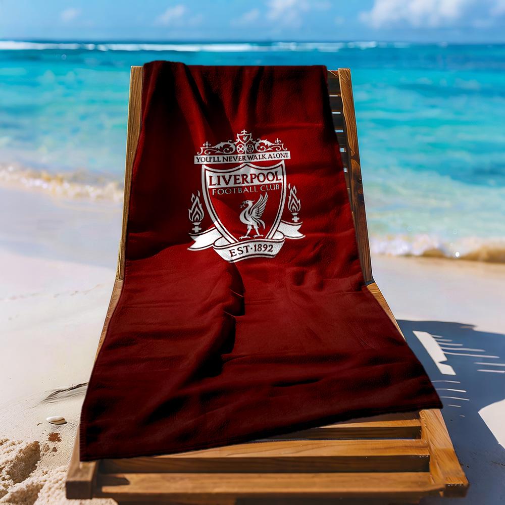 Liverpool Football Club Beach Towel High Absorbency Quickdry Comfortable Lightweight