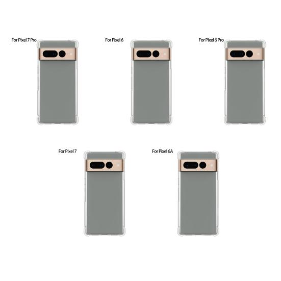 Для Google Pixel Pro 45450 пылезащитный чехол для телефона, плотная защита от падения, прозрачные подушки безопасности, подходят для задней панели телефона