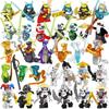 MINISO Anime Characters 24 Pieces Ninjago Mini Figure Building Block Toys Mini Doll Doll Figure Block Kids Toys Birthday Gifts