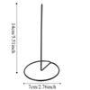 4Pcs Black Receipt Stabber Stable Ticket Holder Straight Desk Receipt Holder  Receipt Storage
