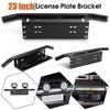 Glossy Surface License Plate Frame Anticorrosion Car License Plate Bracket  Universal