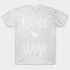 T Shirt Women No Prob Llama Funny Harajuku Print Kawaii Tshirt Summer Short Sleeve Female T-Shirt Top Tee