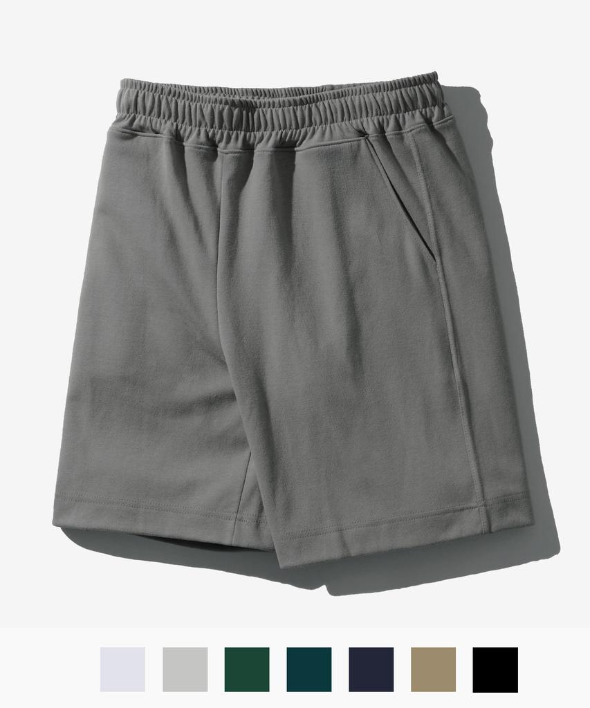 FP142 Double Cotton Training Shorts Charcoal Fpsp1362
