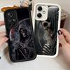 Смерть Жнец Череп Коса Мягкий Чехол для Телефона для Xiaomi Poco X7 X6 X5 Pro X4 Gt X3 F7 Ultra M8 M7 Redmi 15C 15 14C 13 13C 12 1