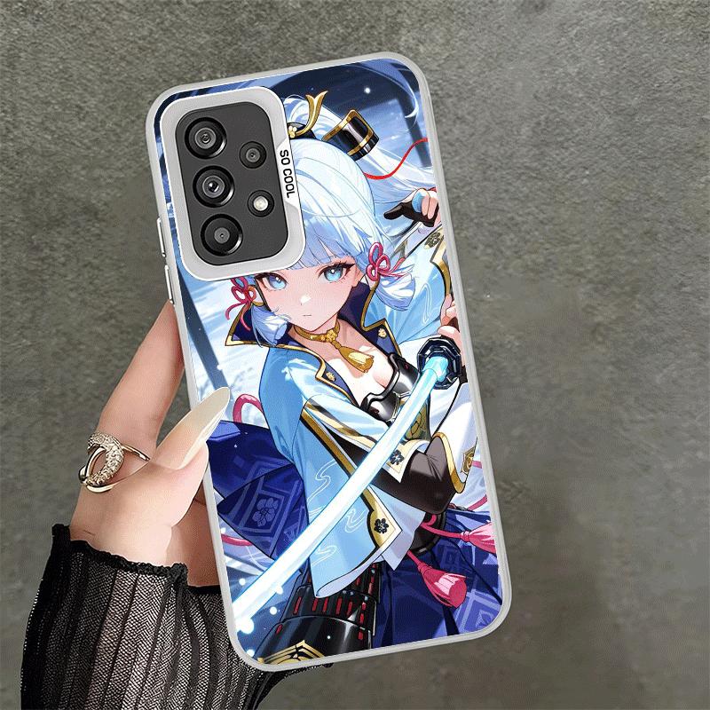 Genshin Impact Kamisato Ayaka Soft Phone Case for Samsung A17 A16 A15 A14 A13 A57 A56 A55 A54 A53 A37 A36 A35 A34 A33 A26 A25 A2
