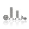 304 Stainless Steel Countersunk Torx Screw, Flat Head, Hex Socket, M1.4-M8