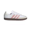 Adidas Samba OG White Wonder Mauve женские кроссовки Cloud-White Off-White JI2677