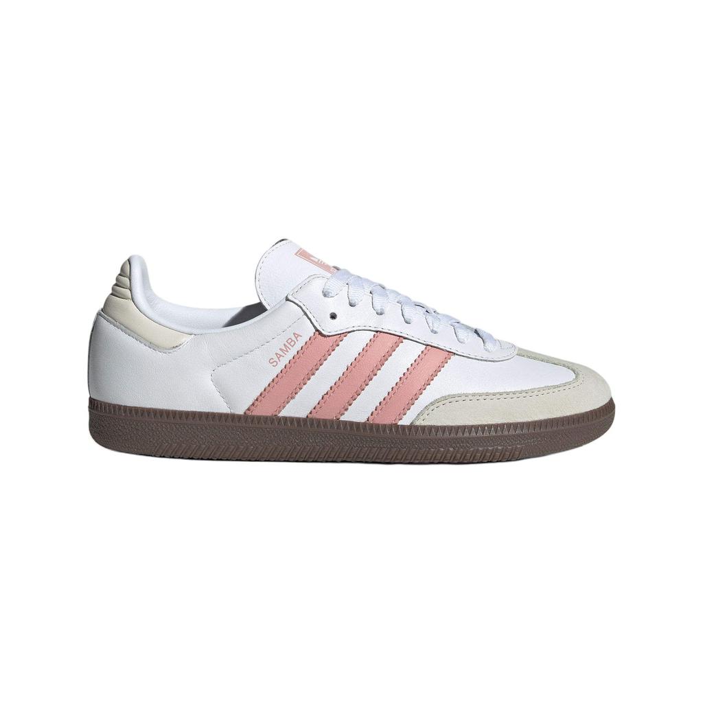 Adidas Samba OG White Wonder Mauve женские кроссовки Cloud-White Off-White JI2677