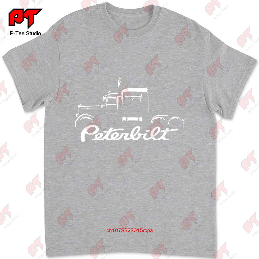 Футболка Peterbilt 389 Классический дизайн грузовика Новая CIS4