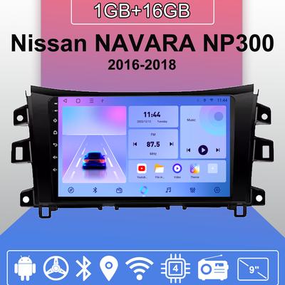 Автомобильное радио Android Auto Carplay для Nissan NAVARA NP300 2016-2018, мультимедийный проигрыватель, головное устройство, стерео, GPS-навигация, BT, WIFI 1+16 ГБ