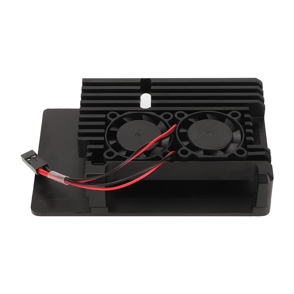 For RasPi 4b Heatsink Aluminum Alloy Good Heat Dissipation for RasPi 4b Cooling Metal Case with