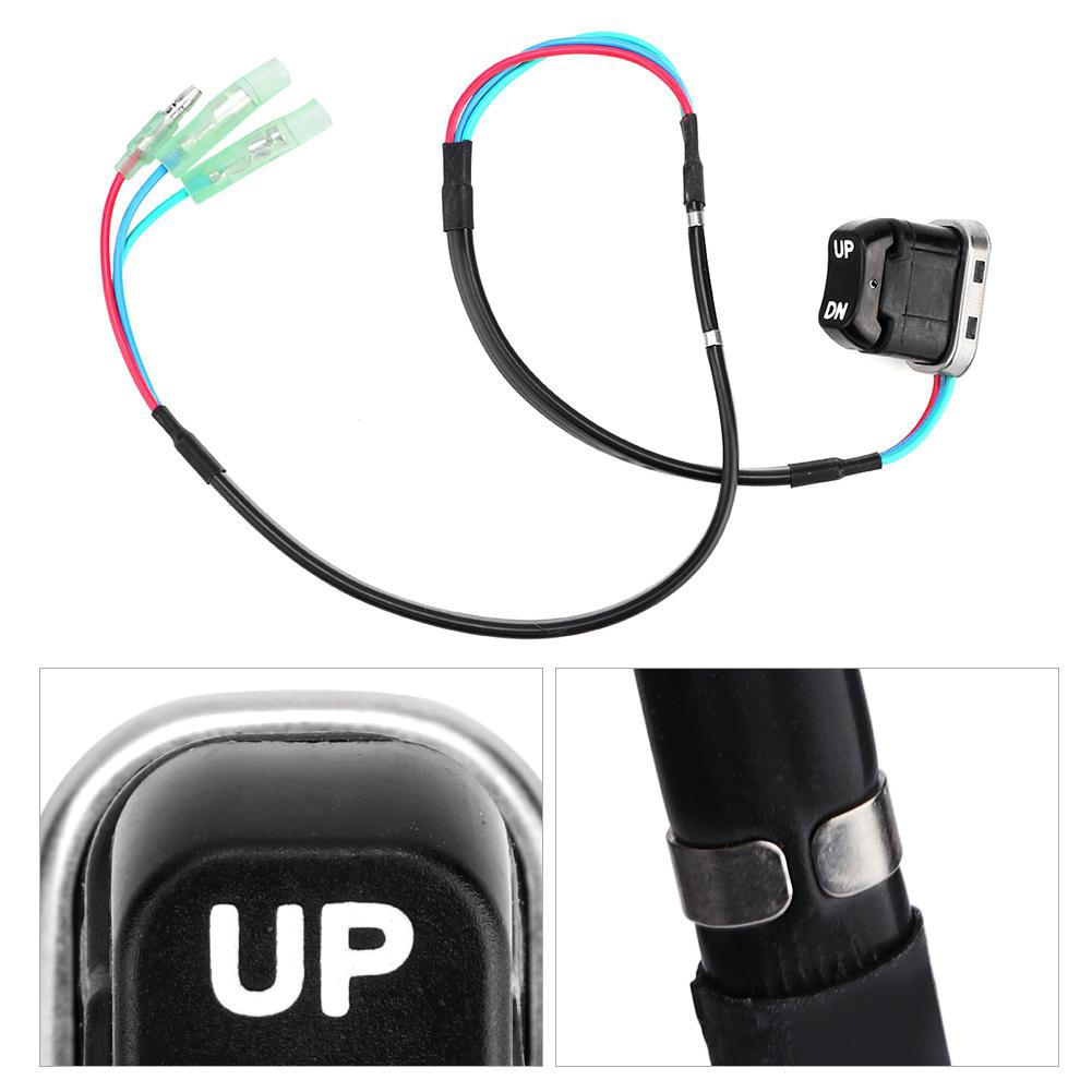 12 В универсальный переключатель наклона дифферента, сменный, подходит для подвесного мотора 703825630100