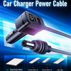 3M для Starlink Mini Кабель питания DC12V-24V Адаптер прикуривателя Кабель питания с портом USB Type-C Светодиодный вольтметр для автомобиля RV