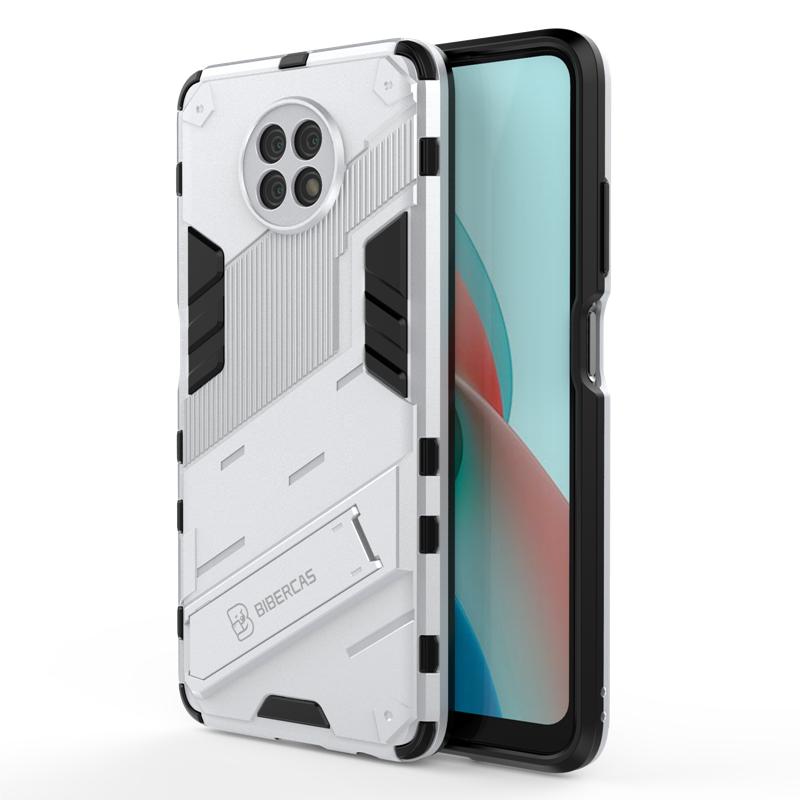 For Xiaomi Redmi Note 9T 5G Case Cover Shockproof Silicone Bumper Holder Stand Armor Hard PC Phone Case Redmi Note 9 T Pro 9S