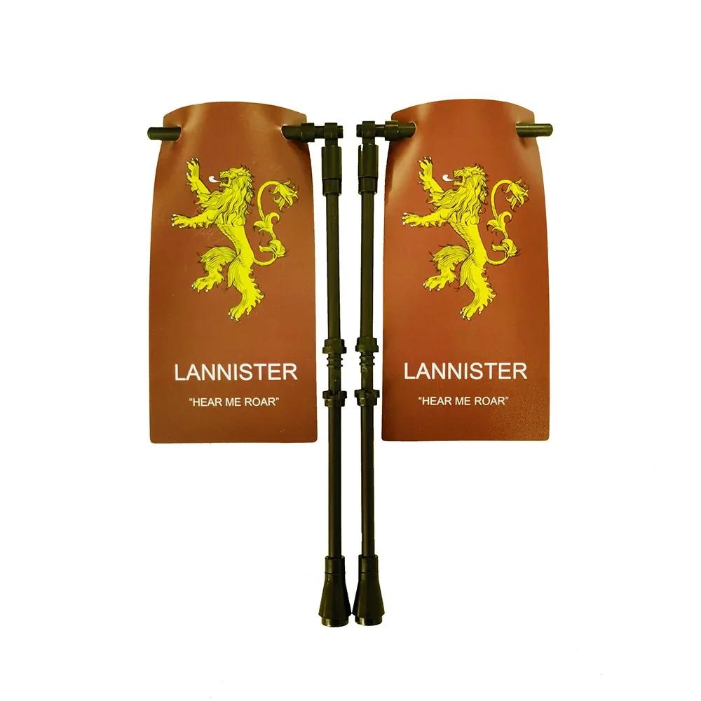 Флаг Строительный блок Средневековые города-государства Военная фигурка Флаг Оружие Древний Священная Римская империя Иерусалим Рыцарь Святого Лазаря Легион Игрушка