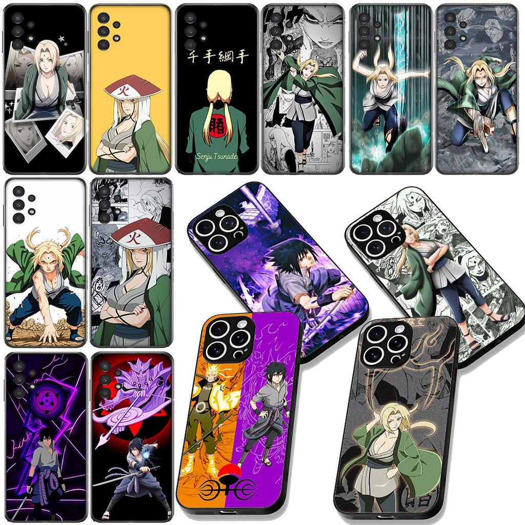 Tsunade Narutos Sasuke Uchiha Phone Cover for Apple iPhone 12 13 Mini XS 11 Pro Max 7 8 Plus + XR 8+ X SE 2020 SE3 Coque Case