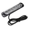 Truck 12V-24V Smd LED Warning Light Strobe Grille Flashing Car Beacon Lamp Multiple Colors 18 Modes Traffic Signal Mmodification