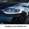 Накладка на молдинг фары 260946277R 260446897R для Clio IV Facelift 2016–2019 гг. Накладка на нижний молдинг фары