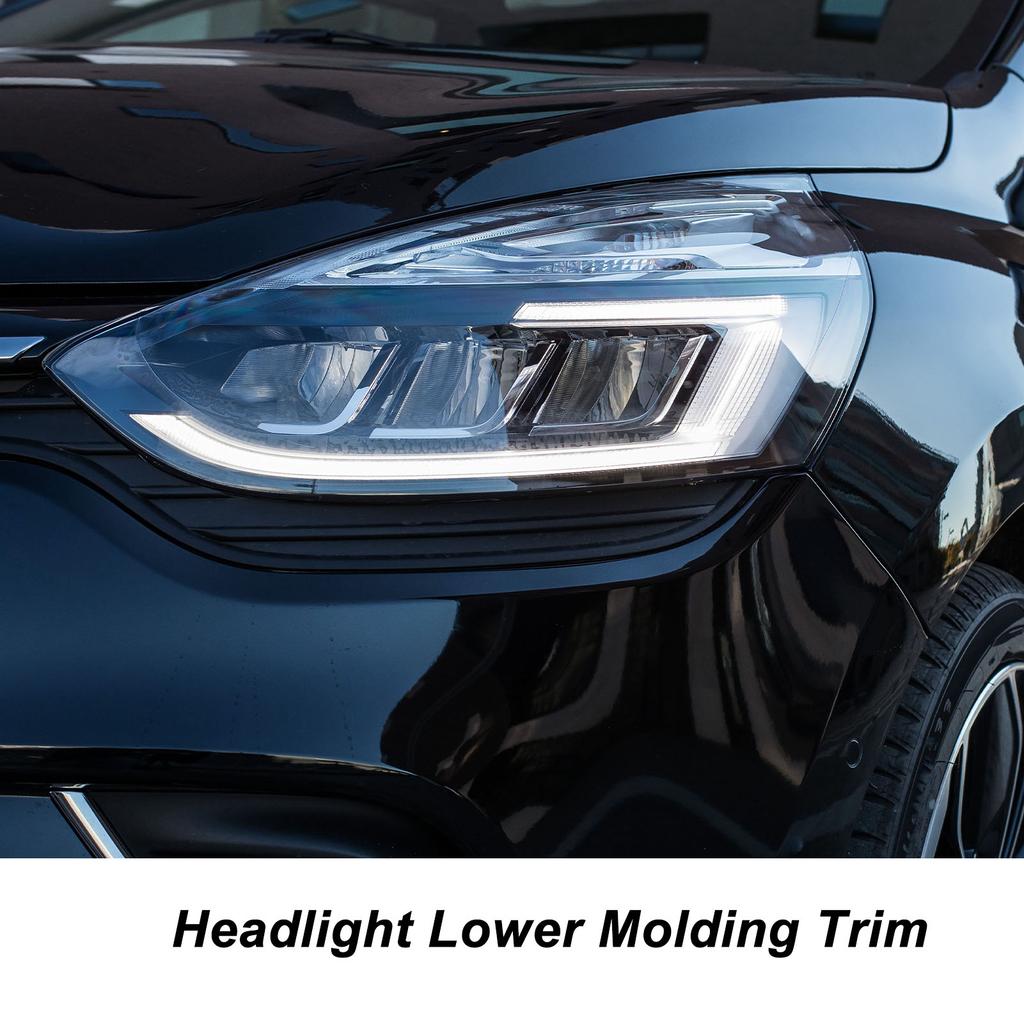 Накладка на молдинг фары 260946277R 260446897R для Clio IV Facelift 2016–2019 гг. Накладка на нижний молдинг фары