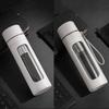 Leak-proof Tea Separation Cup One Click Opening Infuser Tumbler Food-Grade Tea Water Cup  Travel