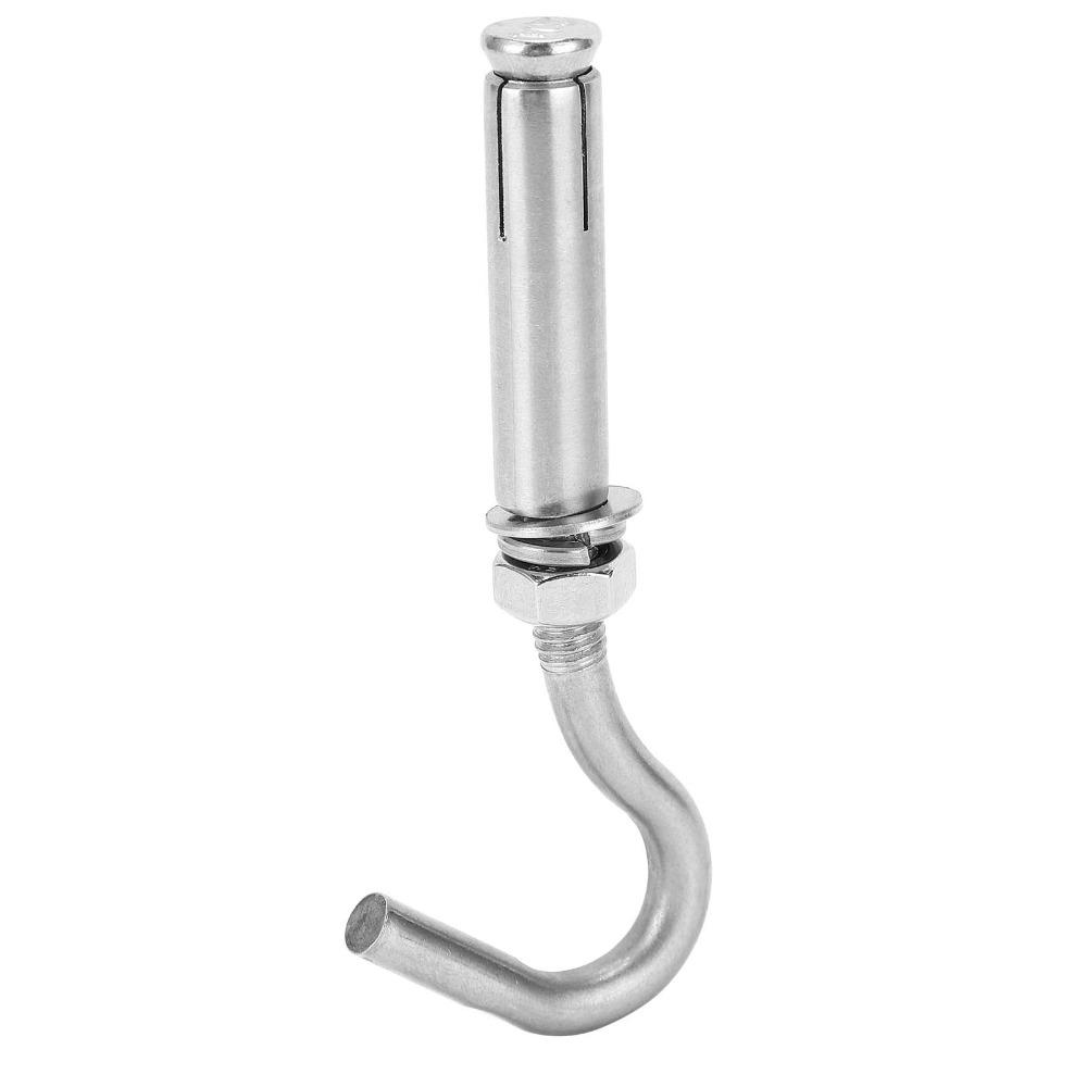 10pcs Heavy Duty Mounting Expansion Hooks Open Cup Hook Heavy Duty Bolts Expansion Bolts  For Brick
