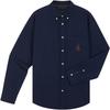 Tommy Hilfiger Унисекс Лонгслив из фактурного оксфорда с вышивкой