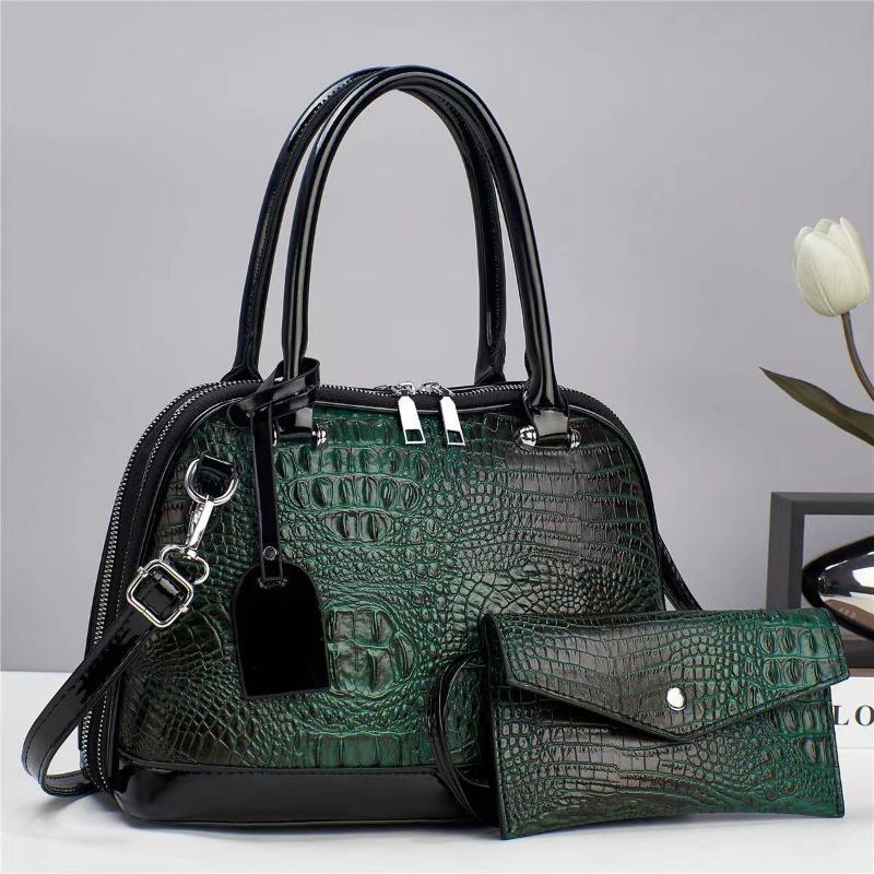 Women Tote Bag Fashion Large Capacity Leather Shoulder Bag Retro Women‘s Crossbody Bag Casual Portable Ladies Designer Handbag