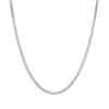 Real 925 Sterling Silver Italian Curb-Chain Necklace for Men and Women 22 Inches