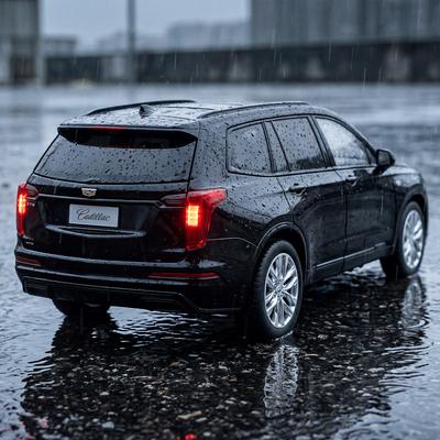 1:2024 Cadillac XT6 2023 Внедорожник SUV Модель автомобиля из сплава Металлическая литая модель автомобиля Домашний декор Настольный дисплей Украшения на день рождения