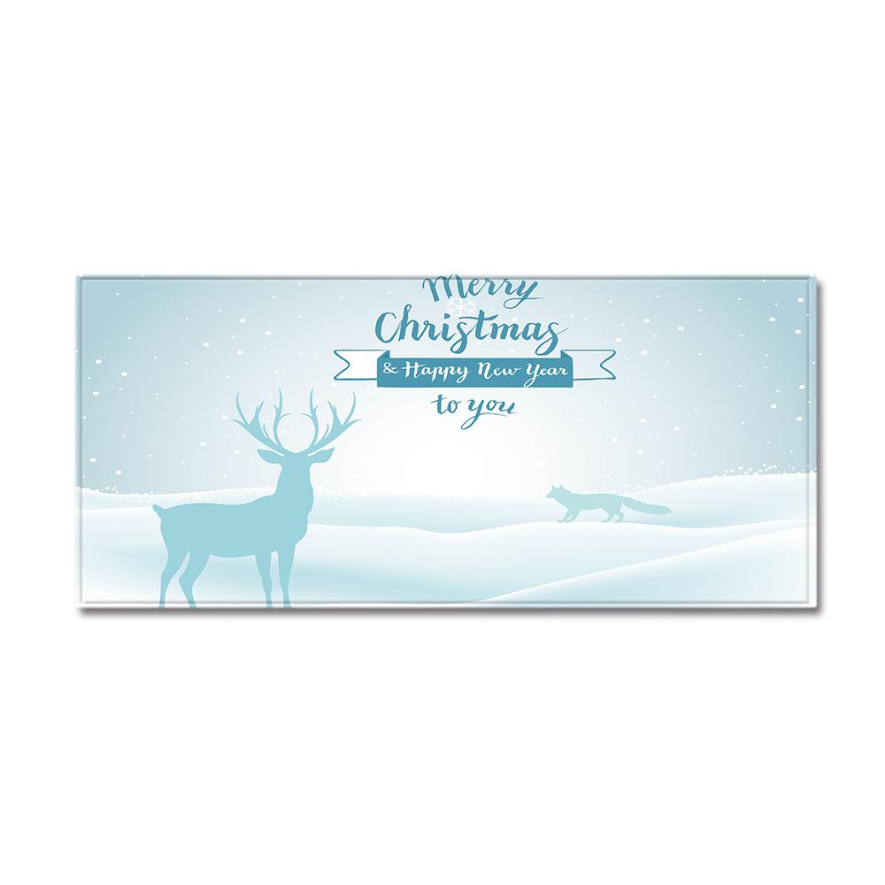 Рождественский кухонный песочный ковер придверный коврик длинный напольный коврик