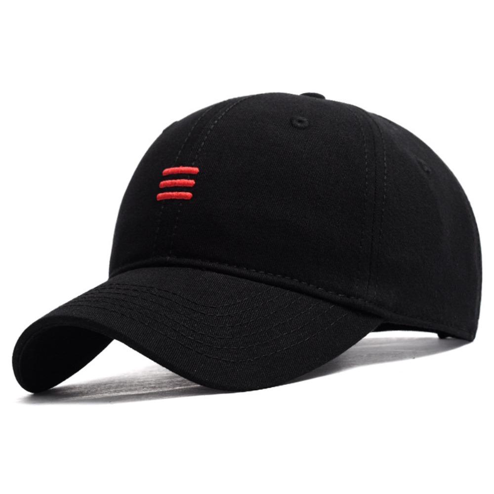 Lines Embroidery Baseball Caps Adjustable Duck Tongue Hat New Sunscreen Hat Women Men