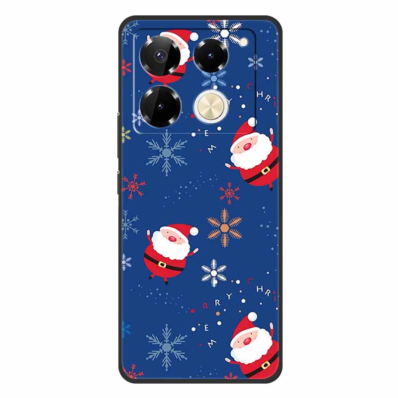 2024 Christmas Phone Cases For Infinix Note 40 Pro 4G 5G Cases Soft TPU Silicone For Note 30 4G 5G Infinix Note 40Pro 30Pro 4G
