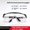 Riding Windproof Goggles High-Definition Protective Glasses Retractable Frame Glasses Dust And Splash Protection