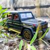 1/24 масштаб Benz G63 AMG модель автомобиля, игрушечный автомобиль из цинкового сплава со звуком и светом для детей, подарок для мальчиков и девочек