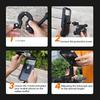 Motorcycle Bike Waterproof Phone Holder Magnetic 360° Swivel Adjustable Cycling Phone Bag GPS Stand Secure Phone Mount