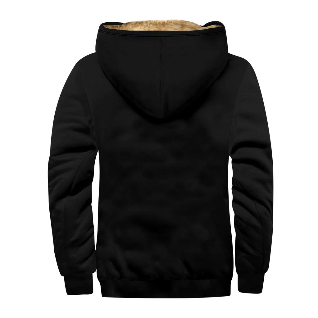 Мужская однотонная куртка, мужская весенне-осенняя повседневная трендовая куртка на молнии с капюшоном