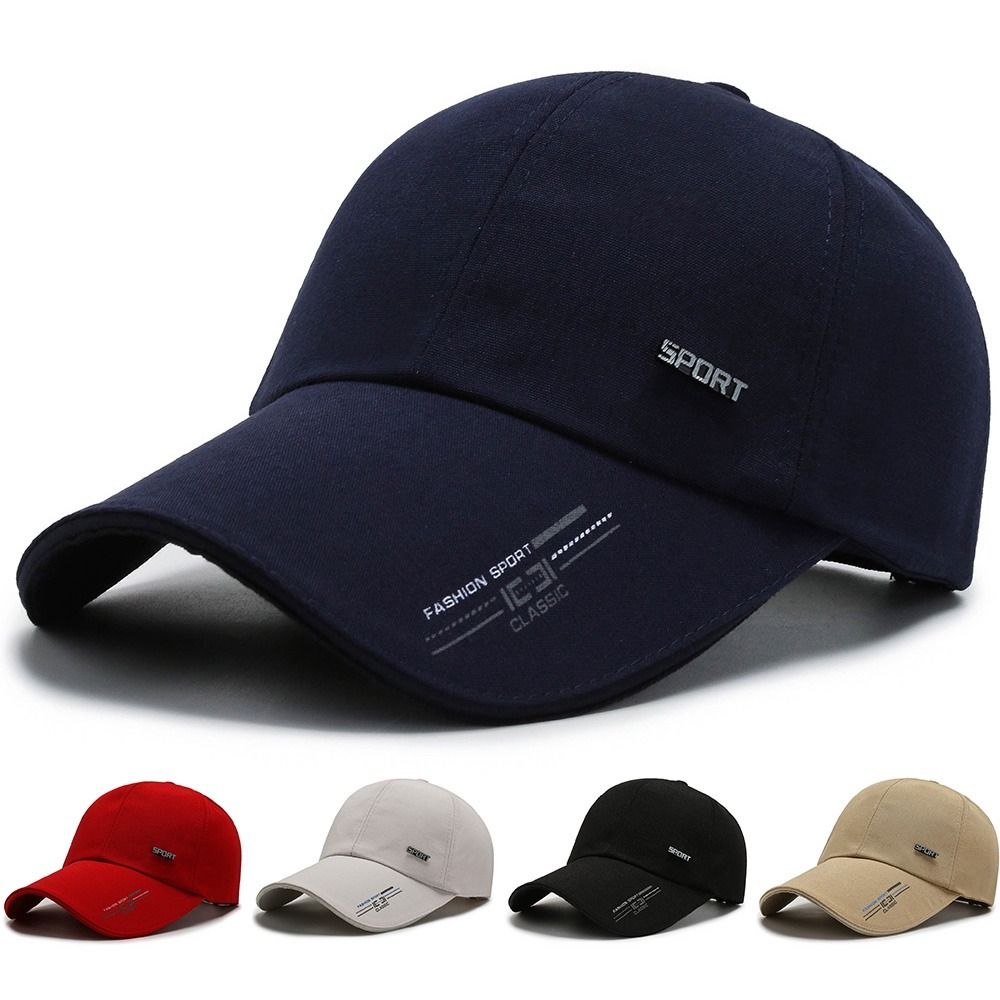 Adjustable Sun Hat Embroidery Snapback Hat Casual Visor for Men Women