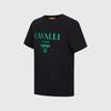 [Skin friendly and comfortable letter logo] Spring and summer comfortable, breathable, casual and versatile men's short sleeved T-shirt