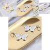 Chic European And American Style Alloy Butterfly Earrings Summer Fashion