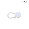 5Pcs Pants Extender Buttons Flexible Waist Extenders Jeans Pants Pregnancy Trousers Skirt Lengthen Adjustable Waist Button