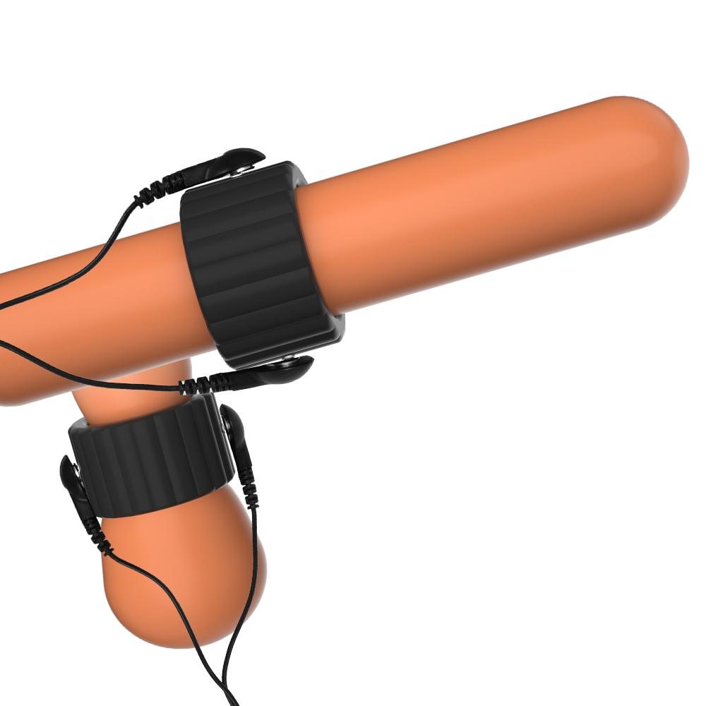 Electric Penis Ring SM Bondage Restraints Cock Sexual Stimulation Adult Sex Toys For Men
