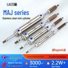 20 Мини-цилиндр MAJ 75 Регулируемый ход 100/125/150-25-50-S Полный диаметр Пневматический
