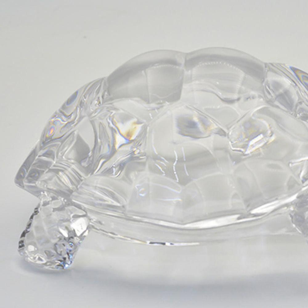 Landscaping High Quality Home Decoration Crystal Turtle Desktop Ornament Craft Gift Tortoise Statue
