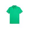 Polo Solid Color Mesh Short Sleeve Polo Shirt Men Tops Green MNPOKNI1N821724-300