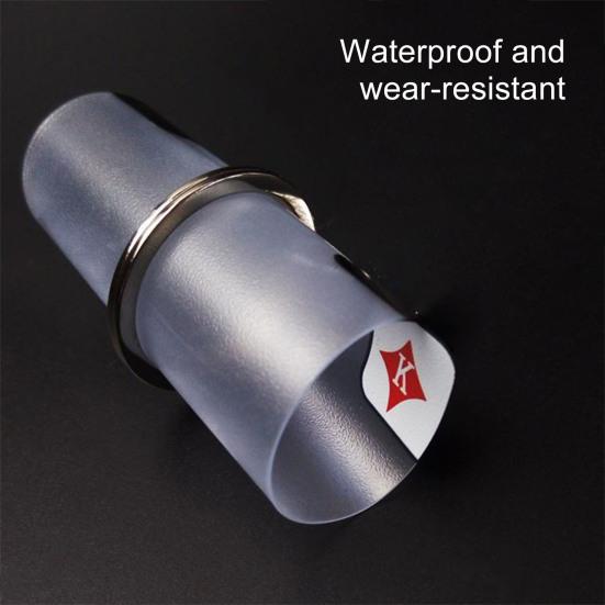 54 шт./Набор Прозрачные Карты для Покера Водонепроницаемые ПВХ Прозрачная Колода Карт Детям Взрослым Семейный Вечер Многопользовательская Интерактивная Классическая Карточная Настольная Игра