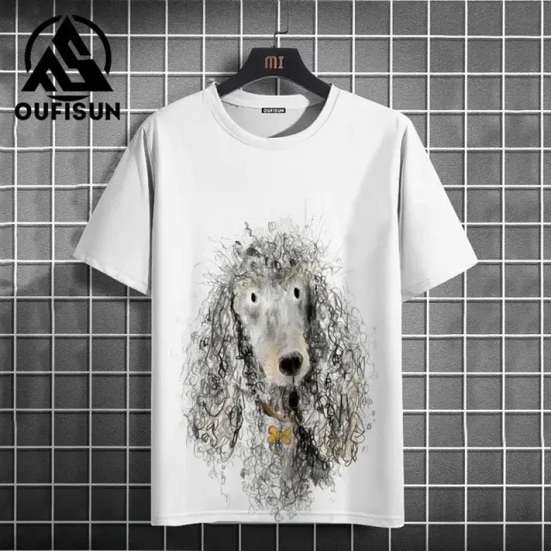 Japanese Samurai Print Short Sleeve T-Shirt For Men Retro Men's T-Shirt Street Fashion Man Clothes Loose Oversized Tee Tops 2024