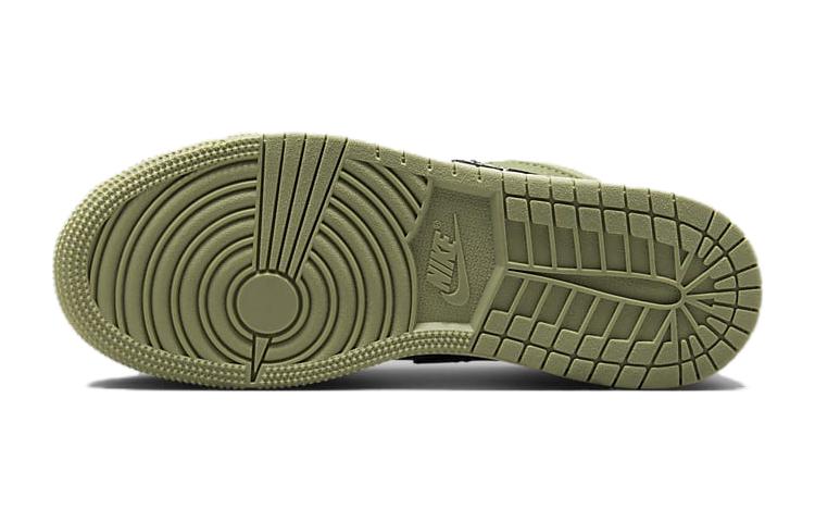 Jordan 1 Низкий SE Небесно-Зеленый Светло-Оливковый GS FD9092-300