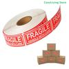 500Pcs/Roll DIY Fragile Stickers The Goods Please Handle With Care Warning Labels Supplies