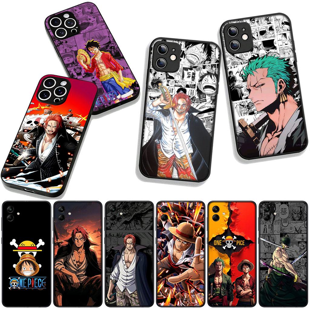 Чехол Shanks Luffy Zoro One Pieces для Samsung Galaxy A36 A17 A26 A07 A35 A54 A53 A13 A33 A34 S8 S9 S20 S21 FE S10 Plus