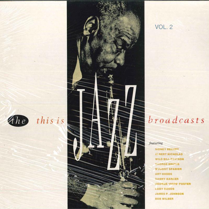 Виниловая пластинка РАЗЛИЧНЫЕ The This Is Jazz Broadcasts Vol RHA6037 RHAPSODY 1987 UK Джаз Б/У